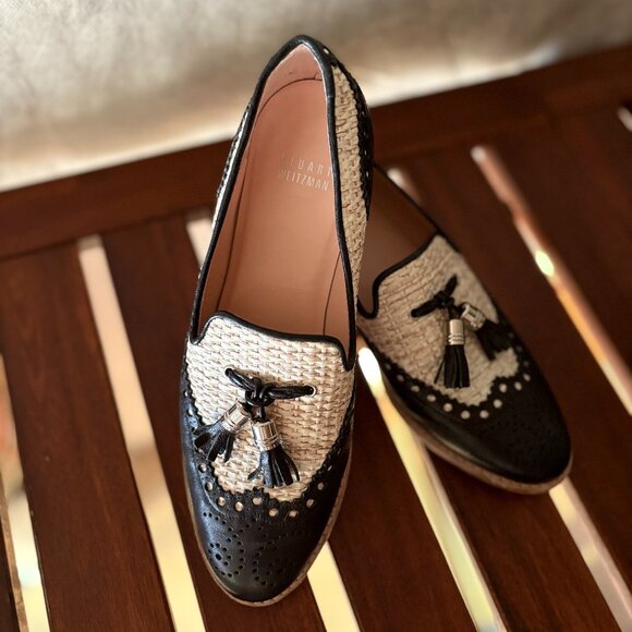 Stuart Weitzman Guything Loafers Size US 7.5 - Picture 1 of 5